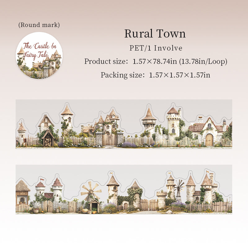 1 roll castal in fairy tale PET-tape (T26080506)