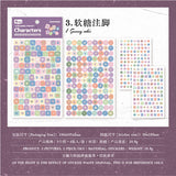 4sheets letter sticker pack(S26090106)