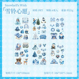 6sheets Christmas PET-sticker pack (S25092406)