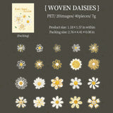 40pcs flower sticker pack(S25072206)