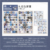 4sheets letter sticker pack(S26090106)