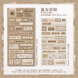 1sheet cloth word sticker pack (S25092506)