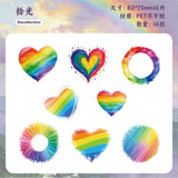 16pcs rainbow sticker pack(S26040806)