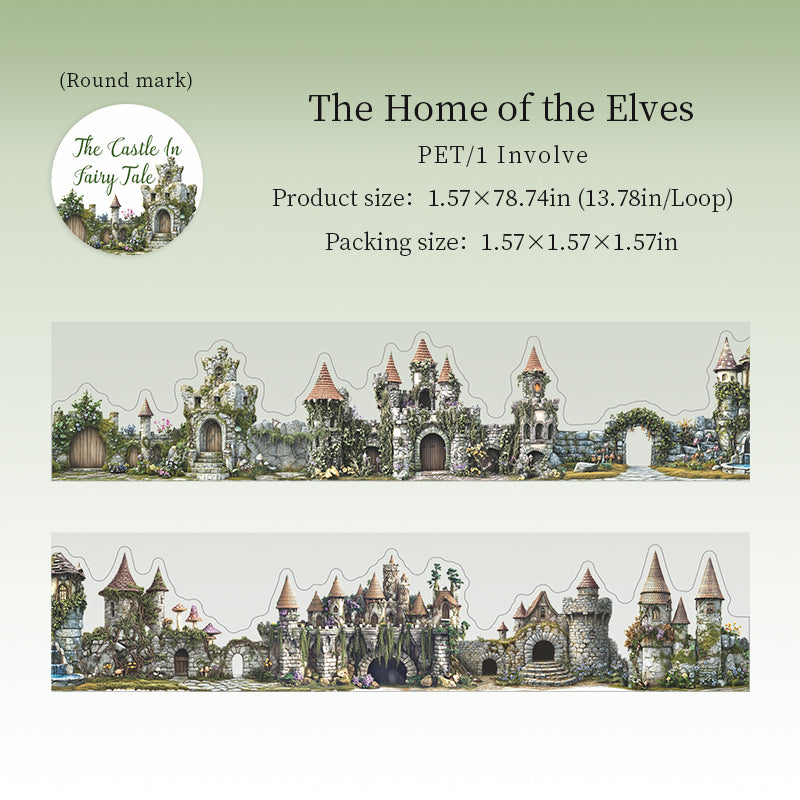1 roll castal in fairy tale PET-tape (T26080506)