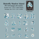 20pcs night melody sticker pack(S26060306)
