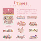 20pcs words sticker pack（S26051106）