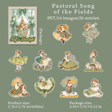 20pcs cute girl sticker pack(S26052806)