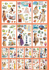 50sheets paper+sticker book (TZB26040910)