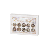 50pcs moon wax-seal sticker pack (S25092802)