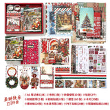 157pcs x-mas scrapbooking box  (S25071507)