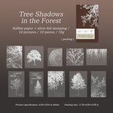 10pcs nature silver sticker pack(S26052707)