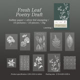 10pcs nature silver sticker pack(S26052707)