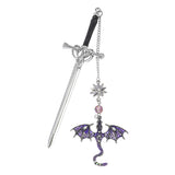 1pc metal sword dragon book mark(C26082407)