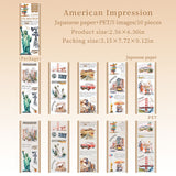 10sheets city pre-cut sticker book(TZB26040707)