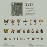 25pcs vintage keys sticker pack (S25112707)