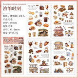 4pcs pre-cut camping sticker pack (S25110607)