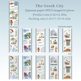 10sheets city pre-cut sticker book(TZB26040707)