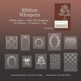 10pcs nature silver sticker pack(S26052707)