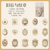 15pcs vintage label sticker pack(S26071207)