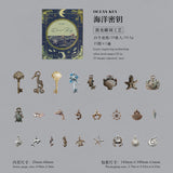 25pcs vintage keys sticker pack (S25112707)