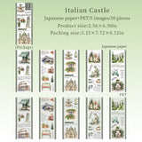 10sheets city pre-cut sticker book(TZB26040707)