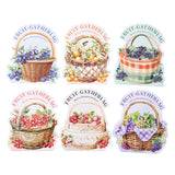 15pcs basket fruit sticker pack (S25101609)