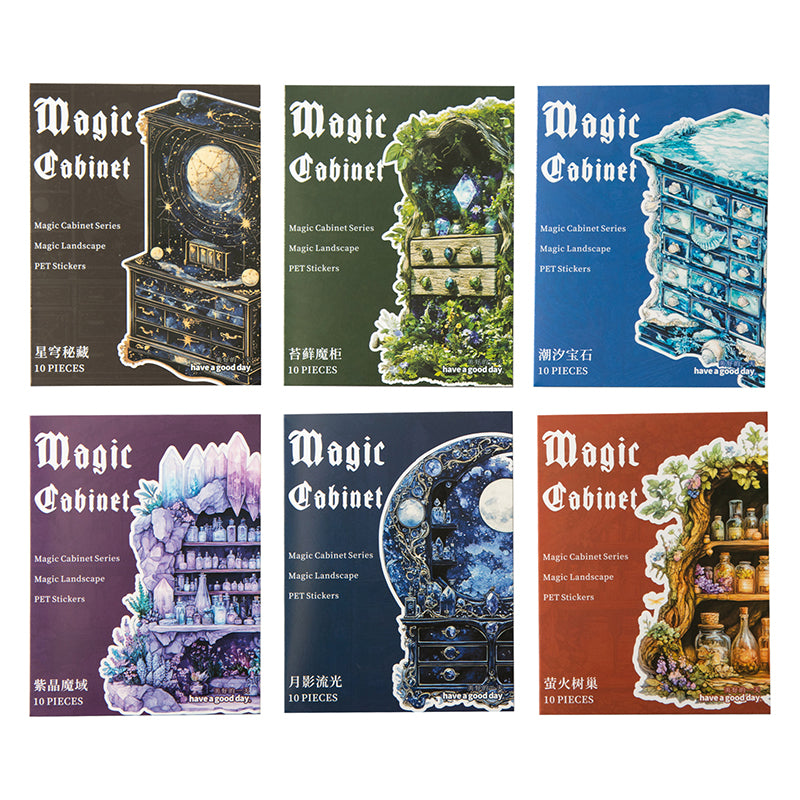 10pcs magic cabinet sticker pack (S25061006)