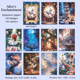 10pcs fairy tale washi-sticker pack (S25092508)