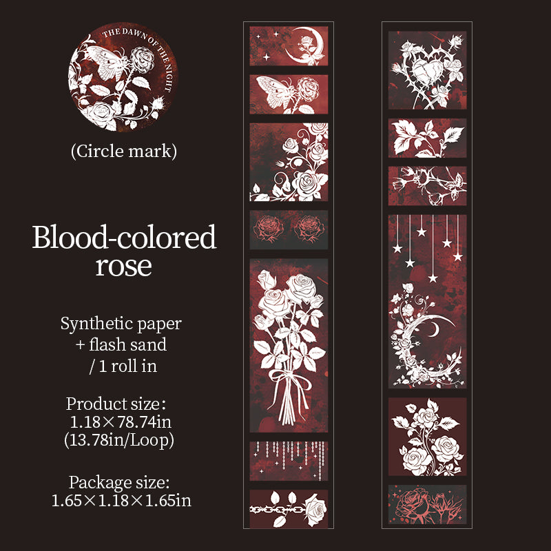 1 roll gothic witch PET-tape(T26020308)