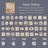 50pcs tea time sticker box(S26051408)