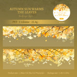 1 roll autumn leaf PET-tape (T25092408)