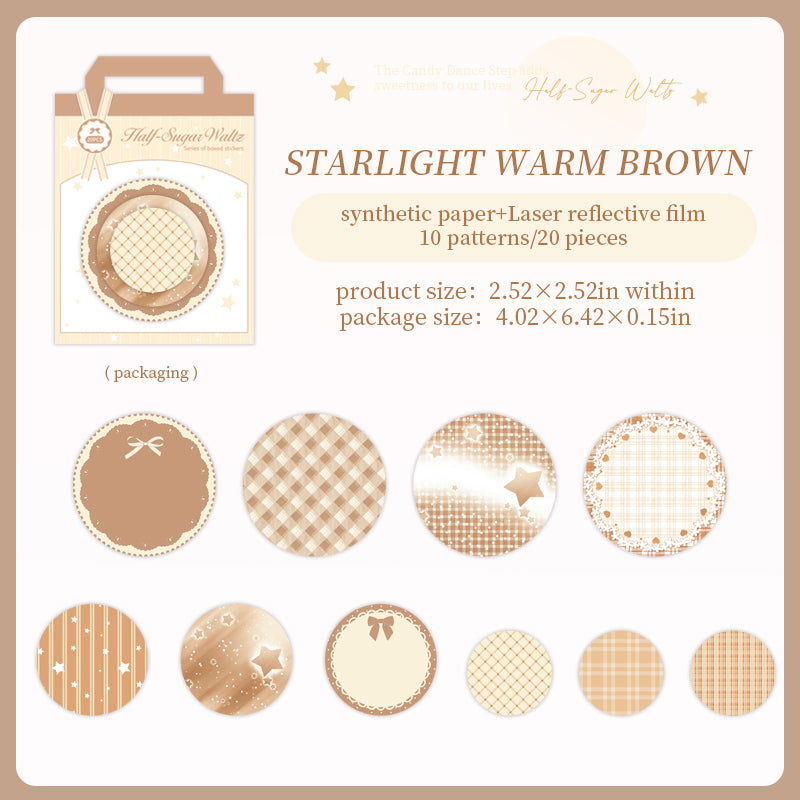 20pcs circle sticker pack(S26052708)
