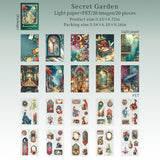 20sheets star moon paper+PET pre-cut sticker book (TZB26040708)