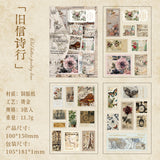 Vintage 3 sheets sticker