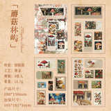 Vintage 3 sheets sticker