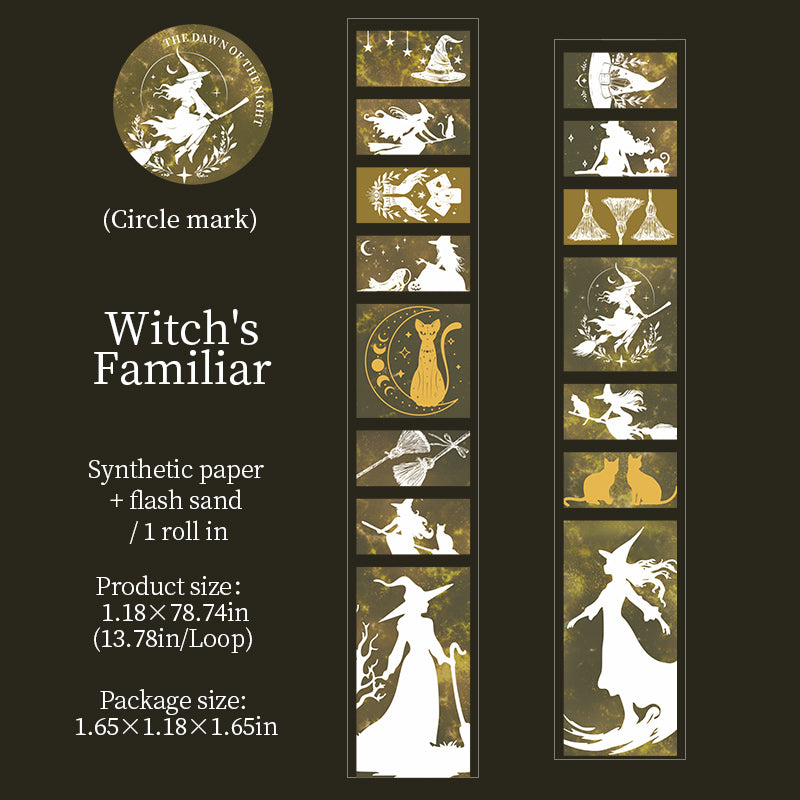 1 roll gothic witch PET-tape(T26020308)