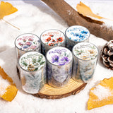 1 roll snow flowers tape (T25110610)