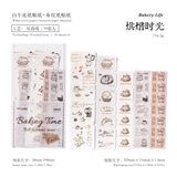 10pcs vintage pre-cut sticker pack (S25050509)