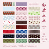 50pcs floral dot washi-sticker book(TZB26052609)