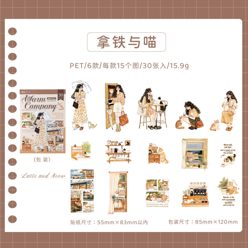 Daily life sticker pack 30pcs (S26091409)