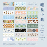 50pcs floral dot washi-sticker book(TZB26052609)