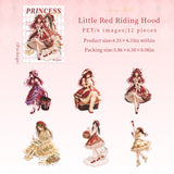 12pcs princess sticker pack(S26071909)