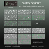 16sheets start pre-cut sticker book(TZB26052709)
