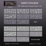 16sheets start pre-cut sticker book(TZB26052709)