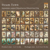 50pcs fantasy mini-sticker book(TZB26040909)