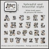 26pcs Alphabet sticker pack (S26040709)