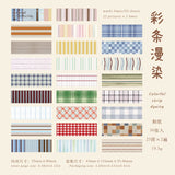 50pcs floral dot washi-sticker book(TZB26052609)