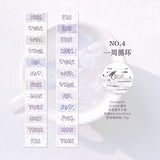 1 roll time sticker-tape(T26051509)