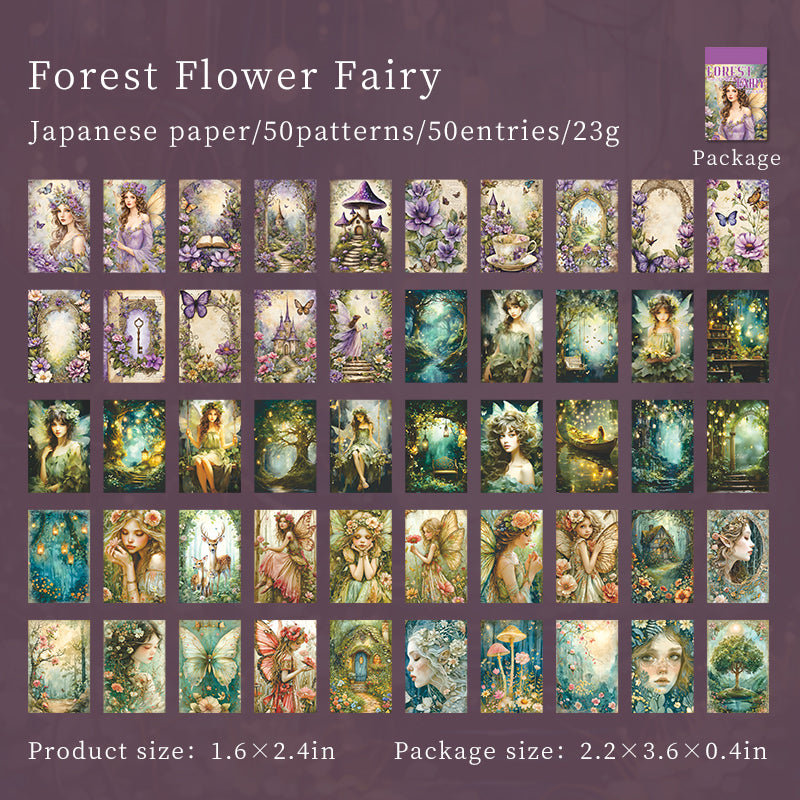 50pcs fantasy mini-sticker book(TZB26040909)