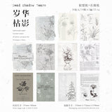 20pcs vintage floral paper pack(P26061809)